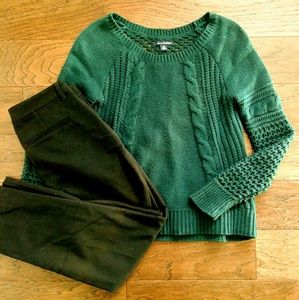 Dark Green AE Sweater